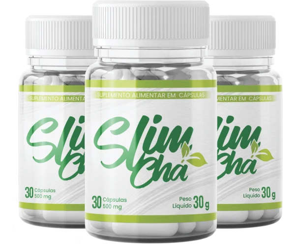 Frascos Slimchá suplemento natural